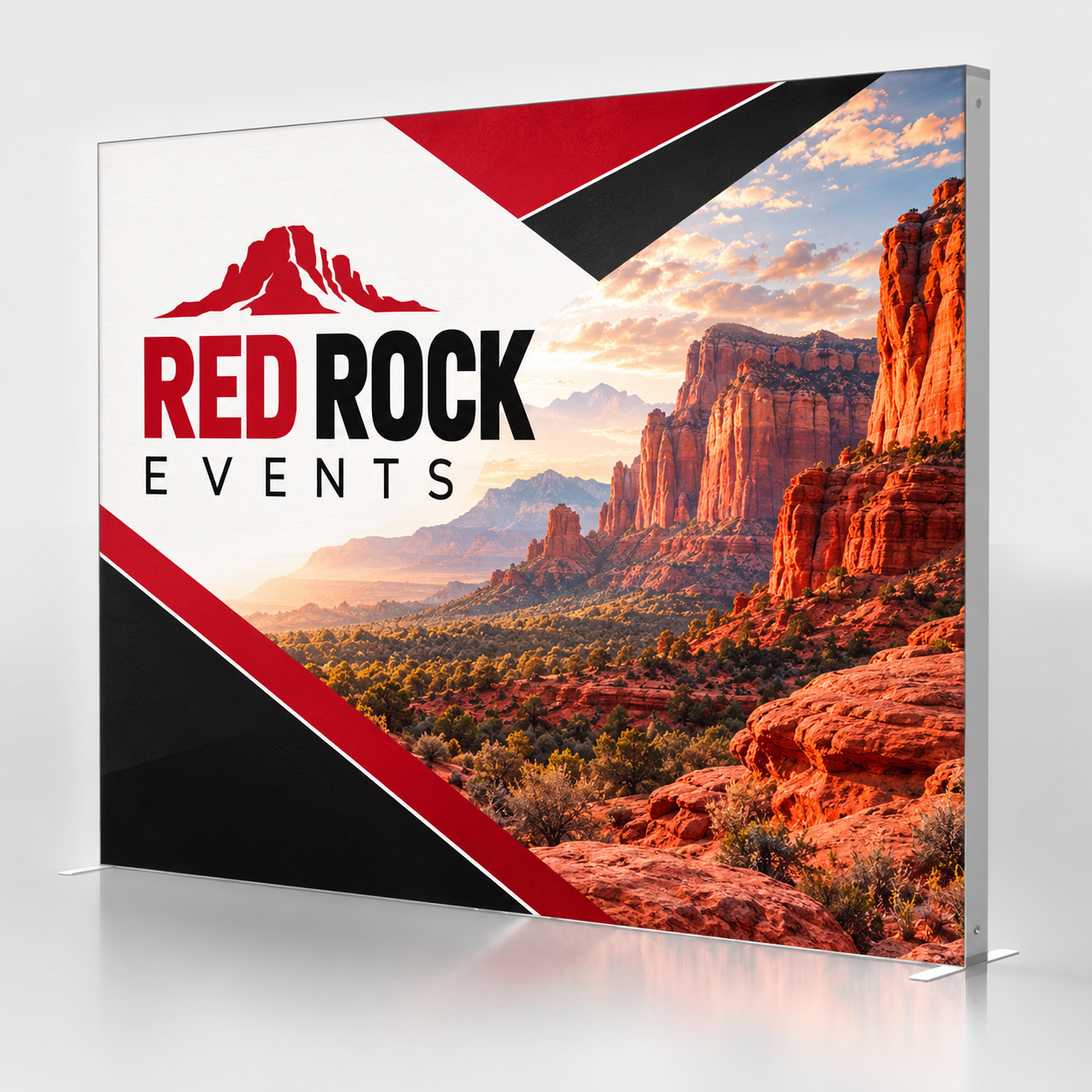 10ft SEG Backlit Display — custom print and display product