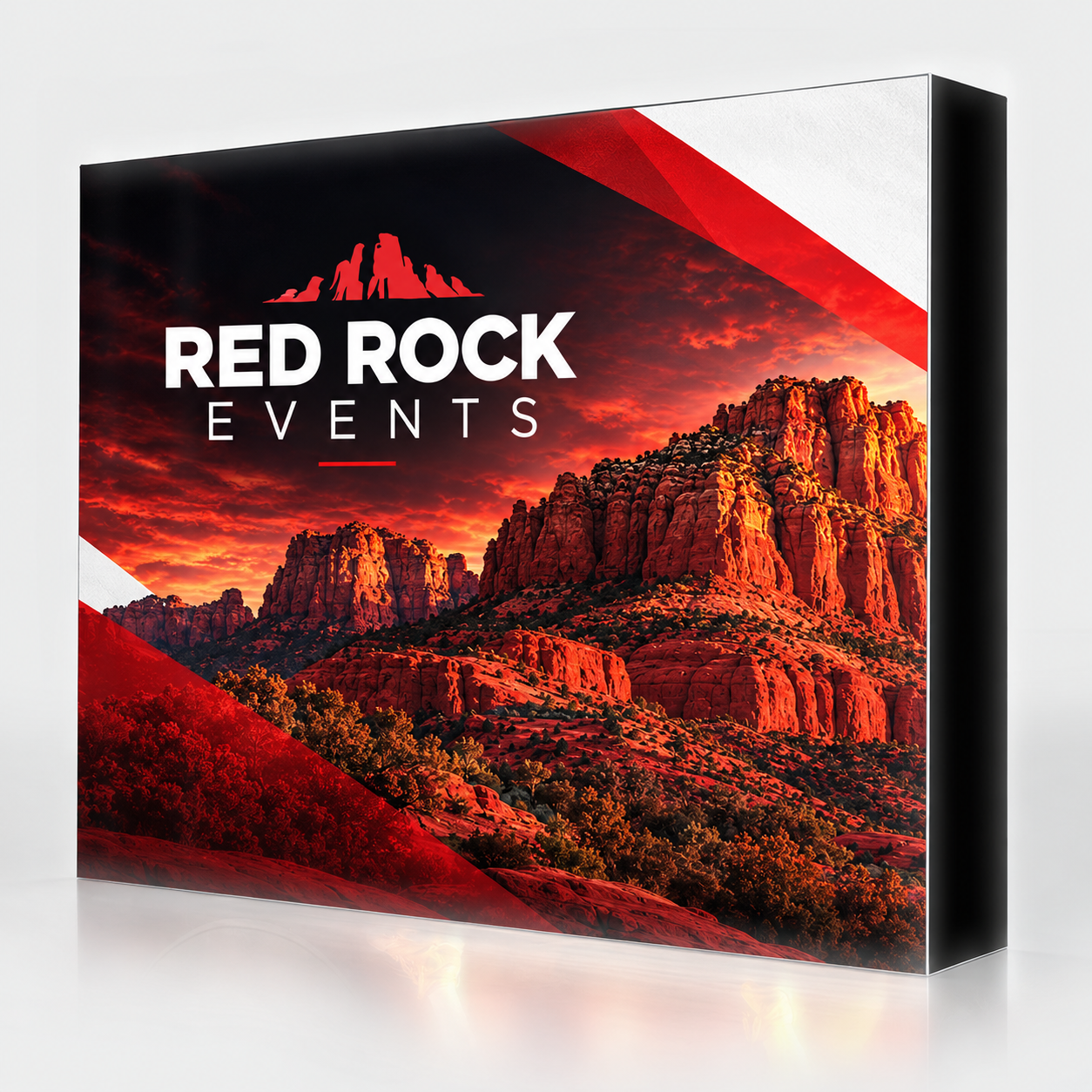 10ft SEG Backlit Popup Display — custom print and display product