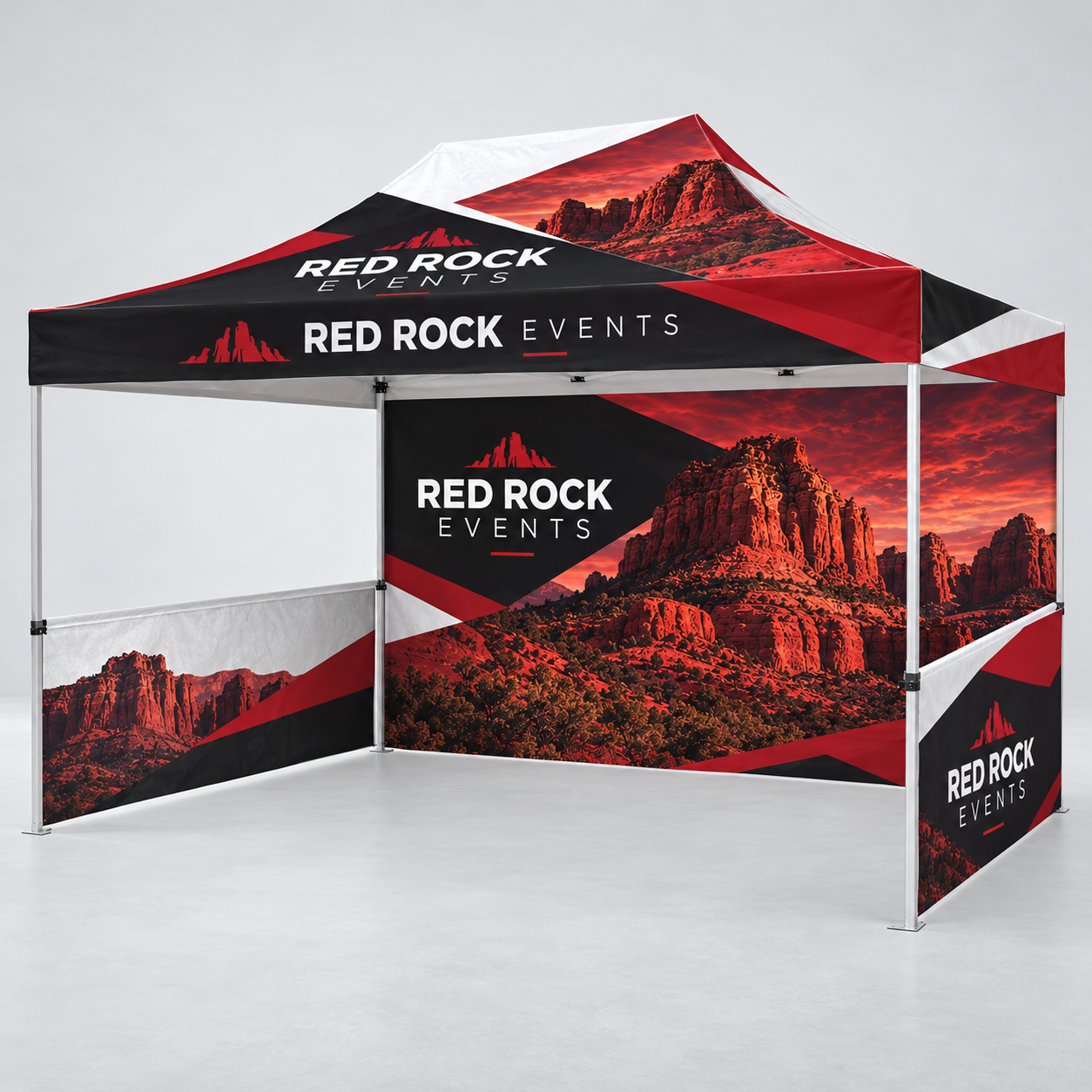 15ft Event Tent — custom print and display product