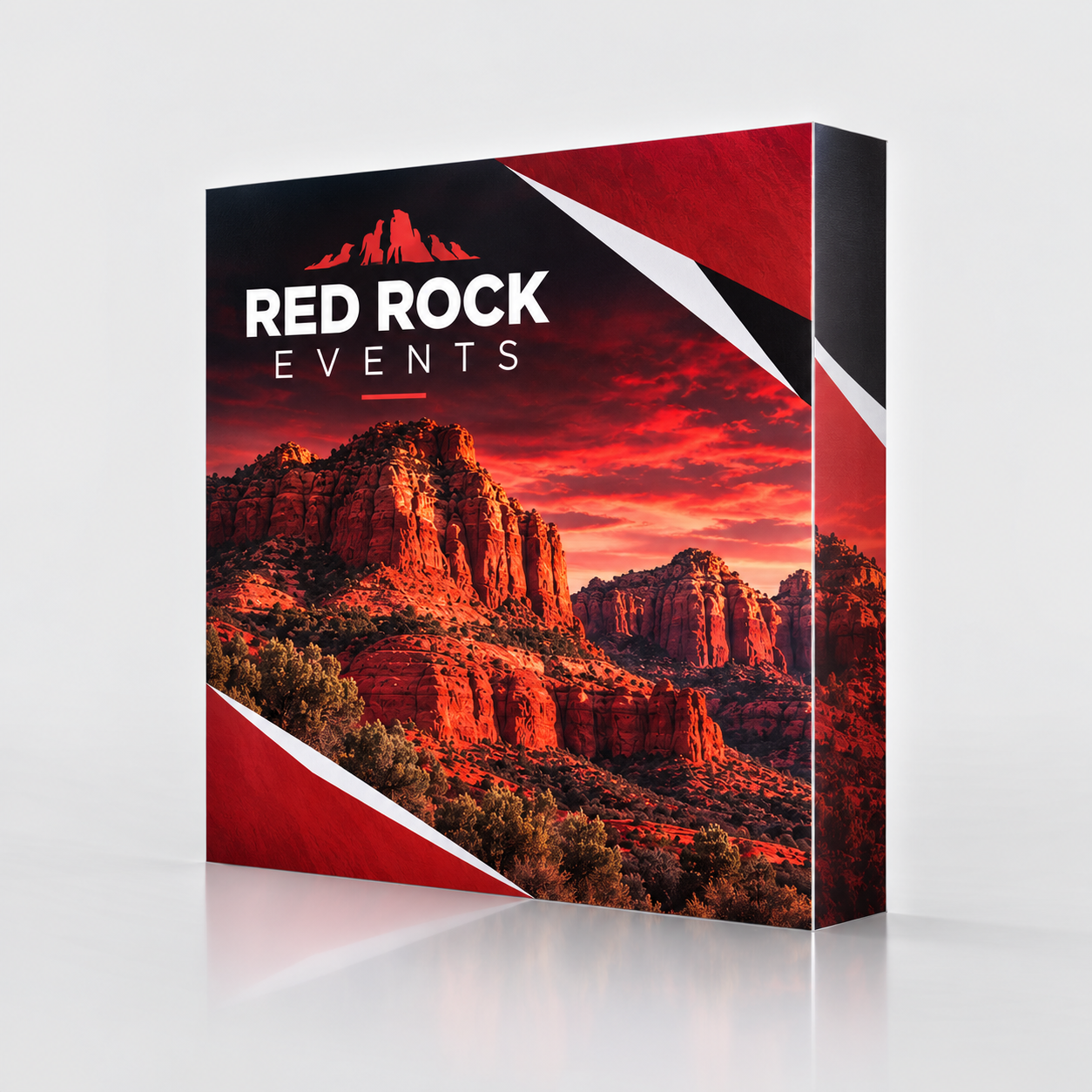 8ft SEG Backlit Popup Display — custom print and display product