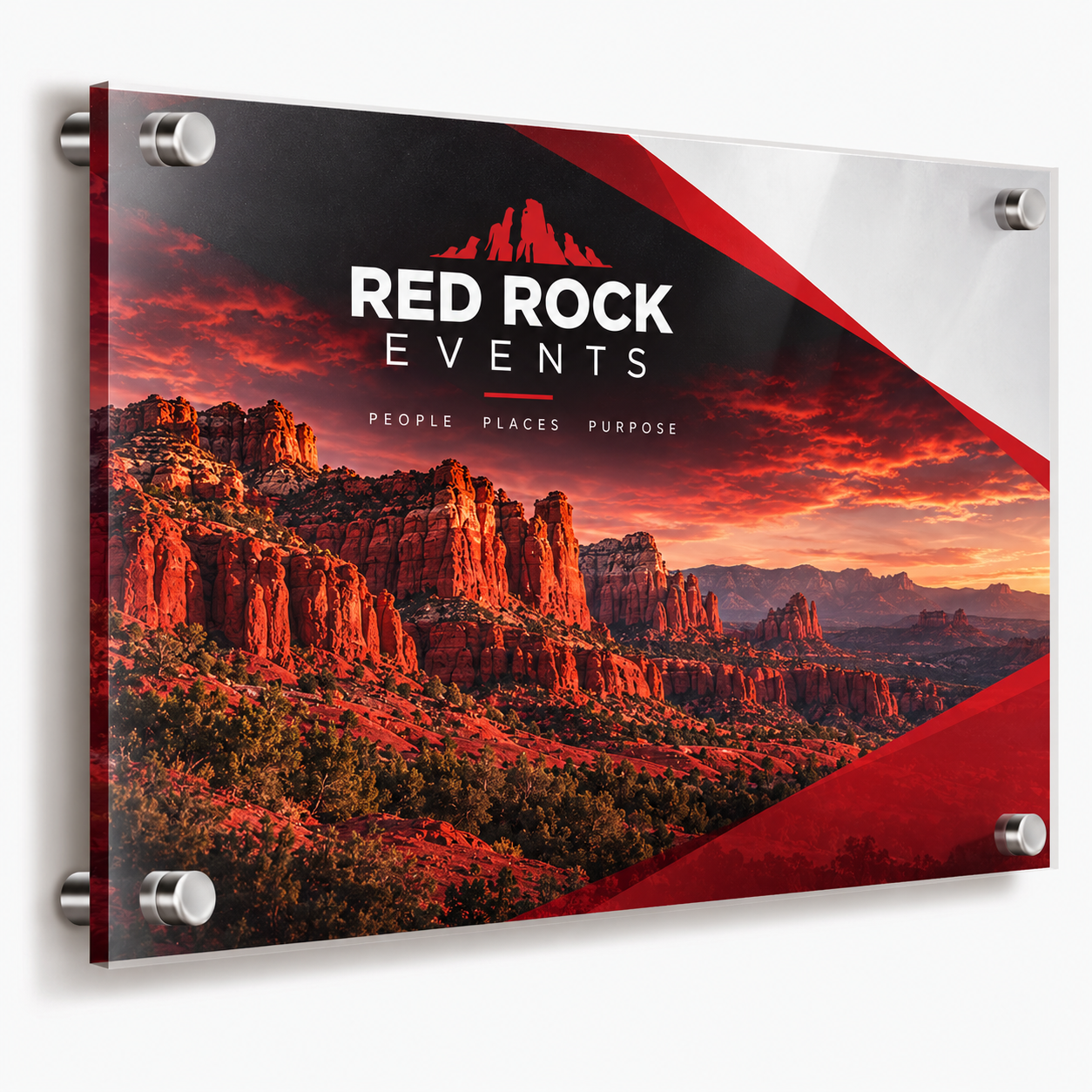 Acrylic — custom print and display product