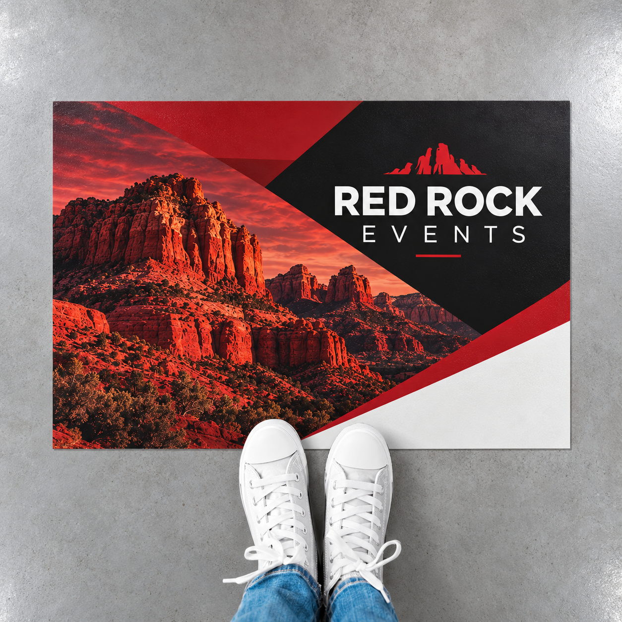 Floor Graphics — custom print and display product