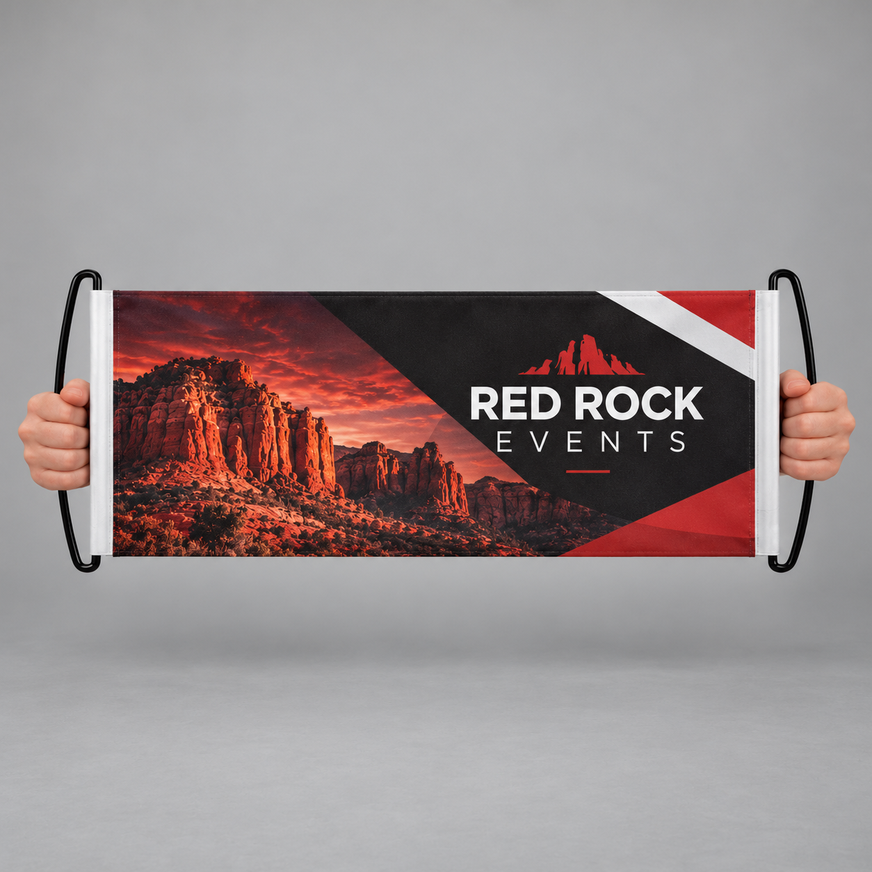 Hand Banner — custom print and display product