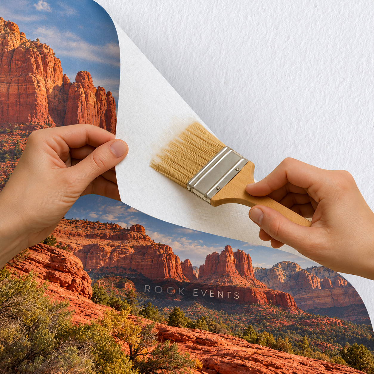 Non-Woven Wallpaper — custom print and display product