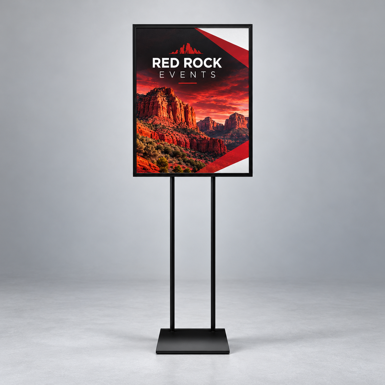 Poster Stand — custom print and display product