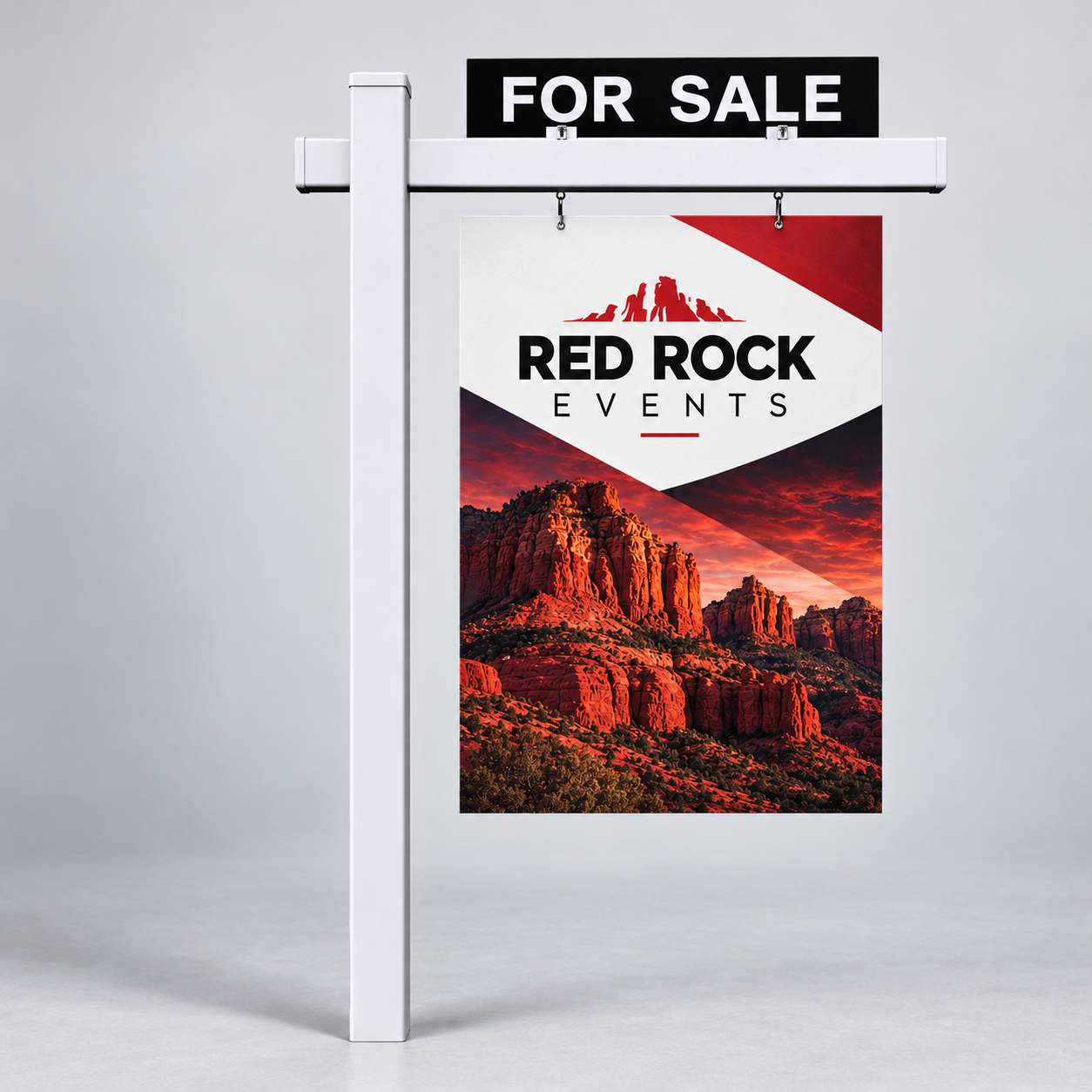 Real Estate Post — custom print and display product