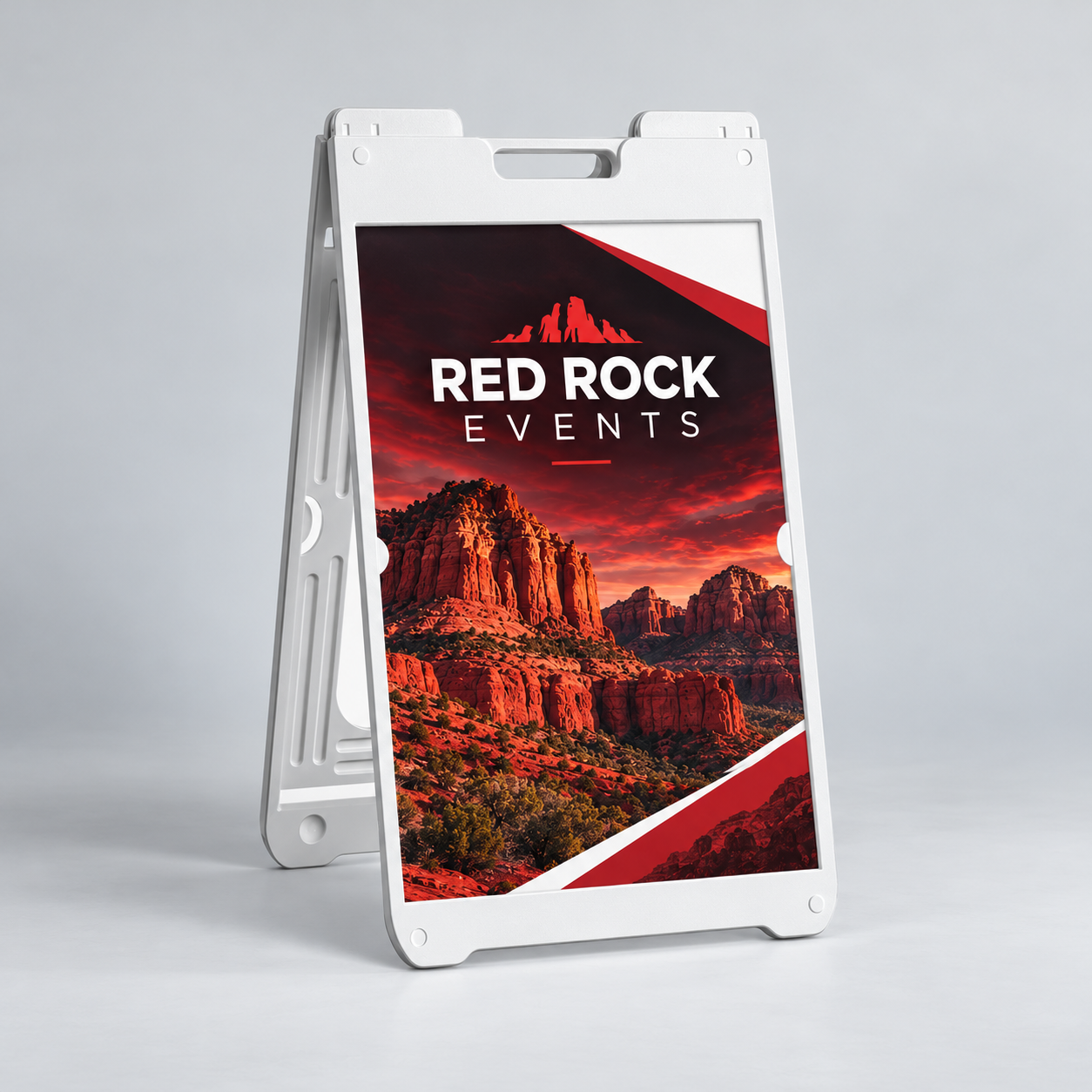 Simposign II — custom print and display product