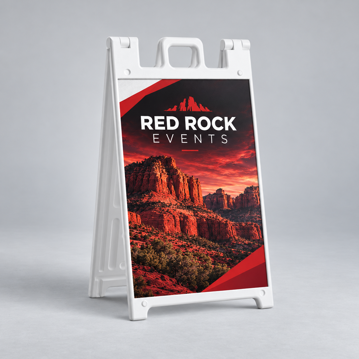 Standard Signicade — custom print and display product