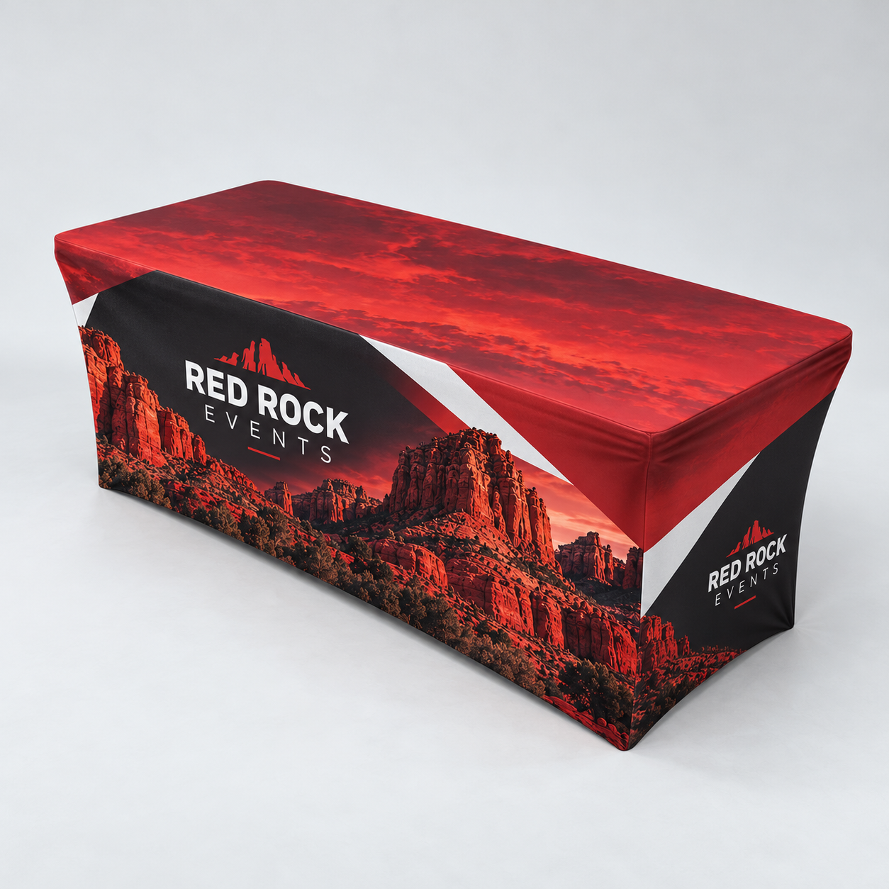 Stretch Table Throw — custom print and display product