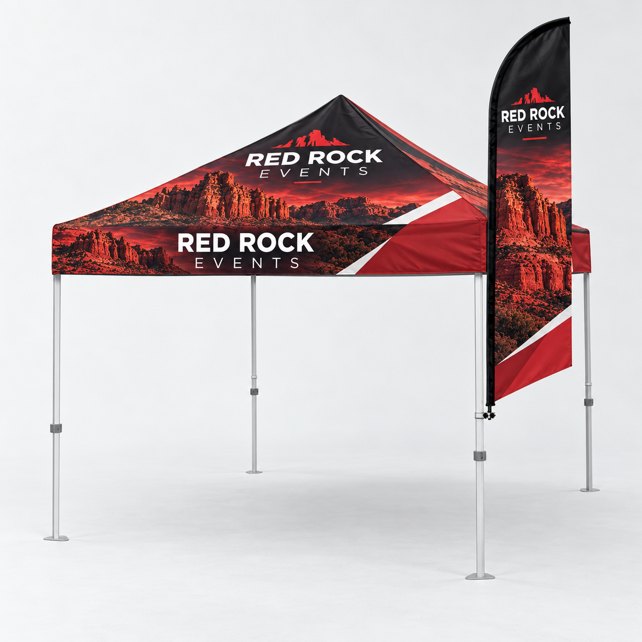 Tent Flag Kit — custom print and display product