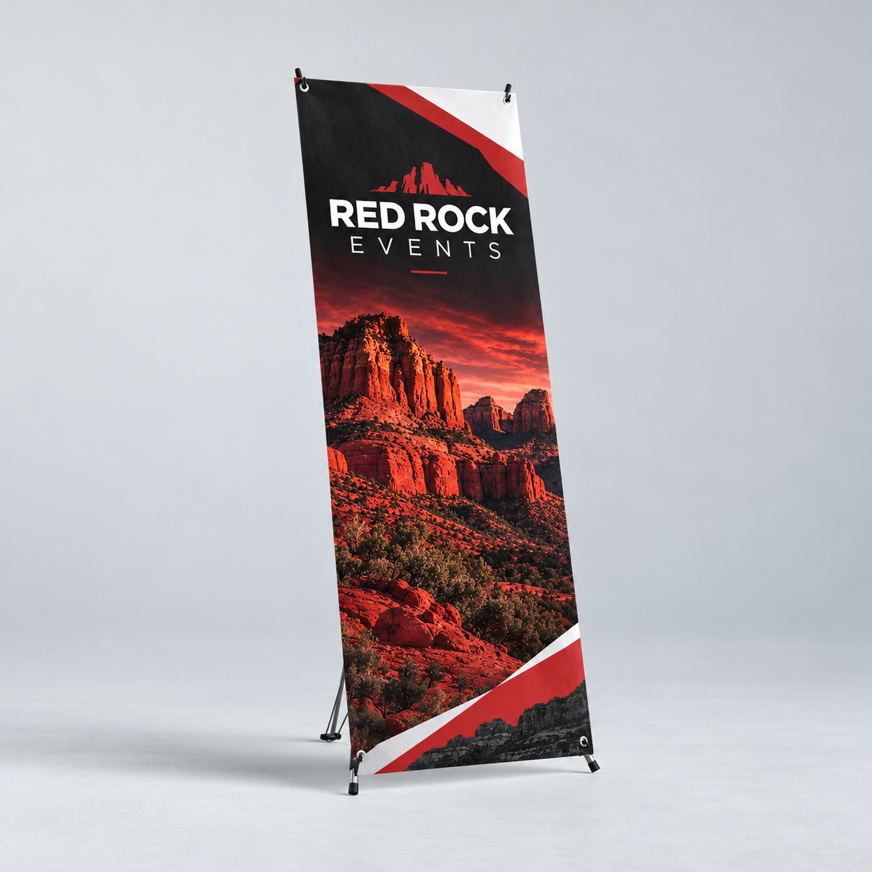 X-Stand — custom print and display product